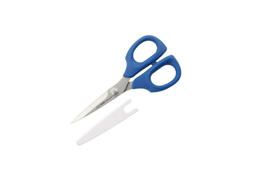 Kai borduurschaar 13,5cm blauw