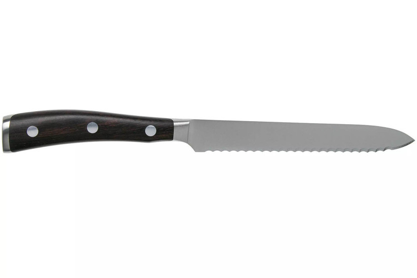 Wüsthof Ikon forged sausage knife 14cm in grenadilla wood
