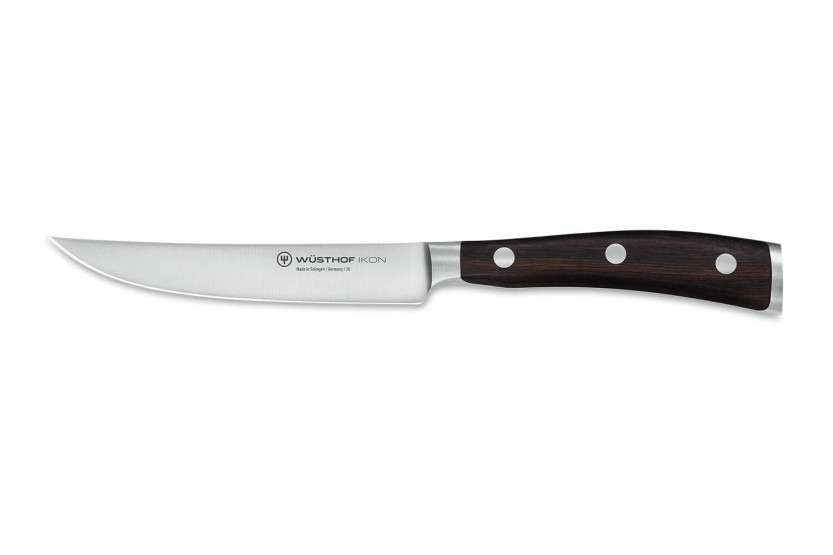 Wüsthof Ikon forged steak knife 12cm in grenadilla wood