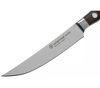 Coltello da bistecca forgiato Wüsthof Ikon 12 cm in legno di granadiglia 2