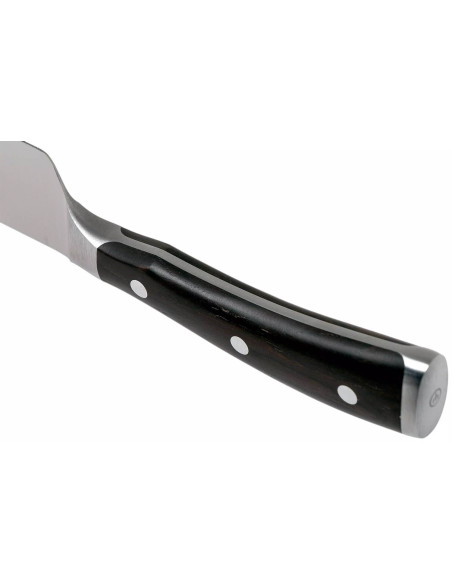 18cm Wüsthof Ikon smidd kockkniv i grenadillträ