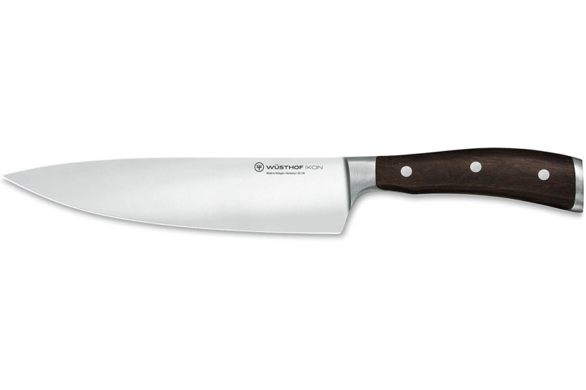 Wüsthof Ikon smidd kockkniv 20cm i grenadillträ