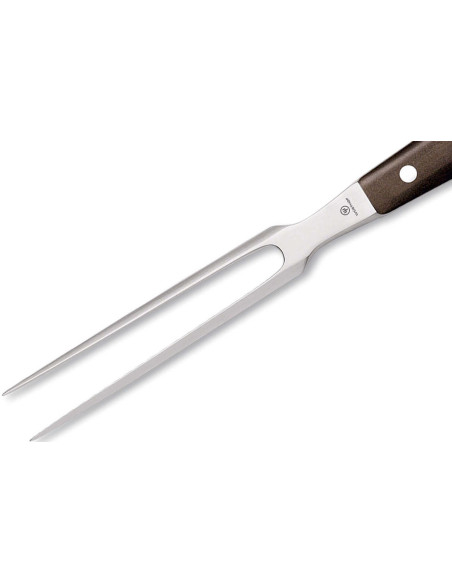 Wüsthof Ikon Fleischgabel geschmiedet 16cm aus Grenadillholz