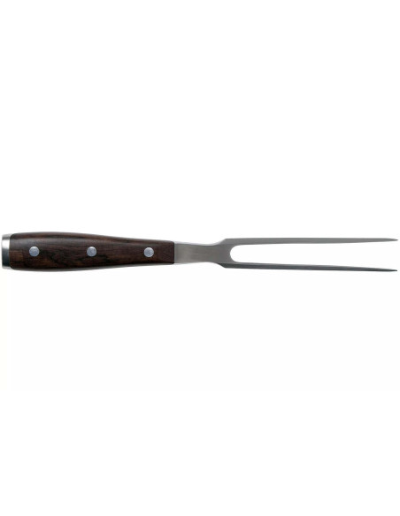 Wüsthof Ikon Fleischgabel geschmiedet 16cm aus Grenadillholz