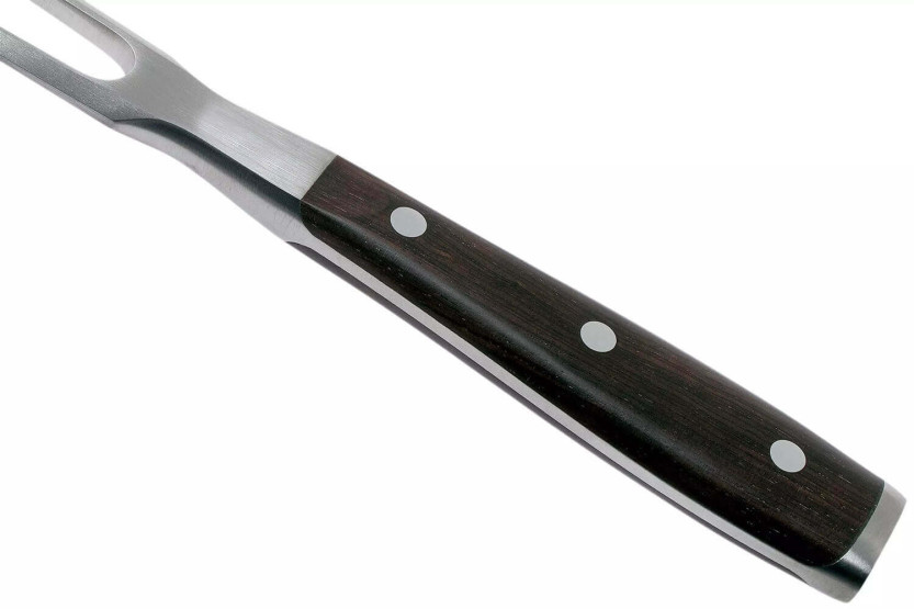 Wüsthof Ikon Fleischgabel geschmiedet 16cm aus Grenadillholz