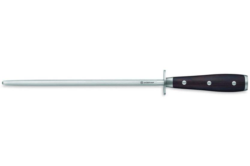 Wüsthof Ikon teroitusterä 26cm hienorakeinen pyöreä teroiteterä