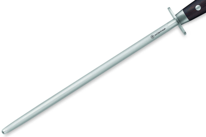 Wüsthof Ikon teroitusterä 26cm hienorakeinen pyöreä teroiteterä