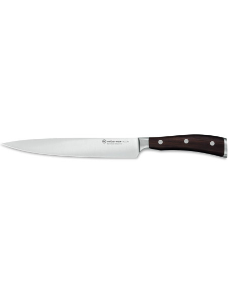 Wüsthof Ikon Aufschnitt-/Universalmesser geschmiedet 20cm aus Grenadillholz