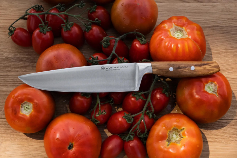 Wüsthof Amici forged chef ' s knife 20cm in olive wood
