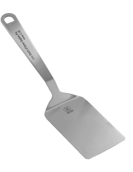 Anne Sophie Pic 's 8.5cm flexible stainless steel spatula by André Verdier