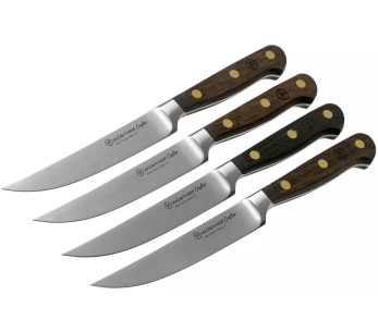 Juego de 4 cuchillos de carne Wüsthof Crafter en roble 2