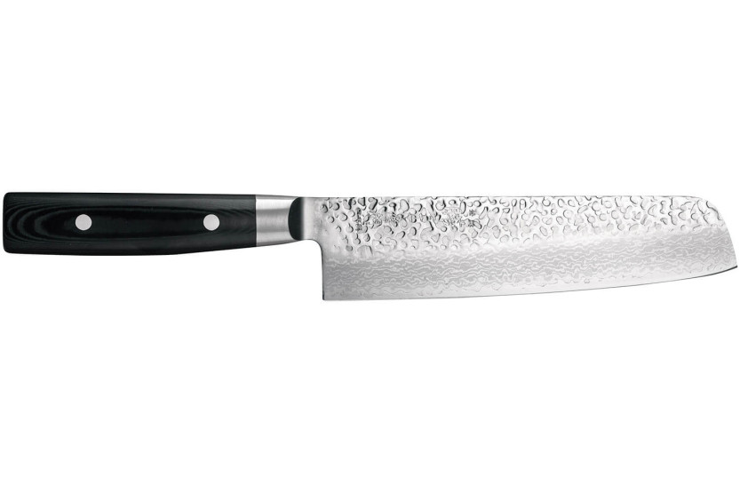 Yaxell ZEN Japanese nakiri knife 16.5cm 37-layer damascus blade