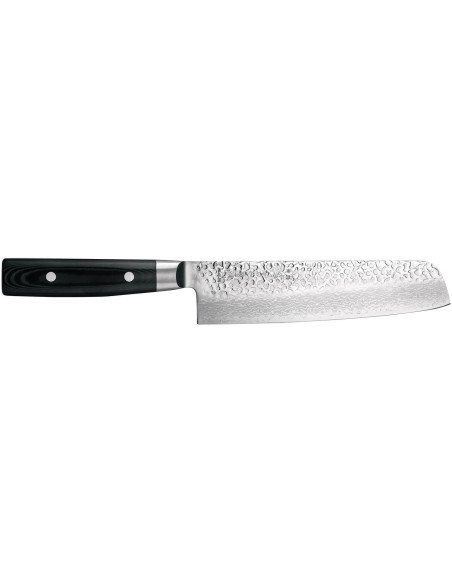 Yaxell ZEN Japanese nakiri knife 16.5cm 37-layer damascus blade