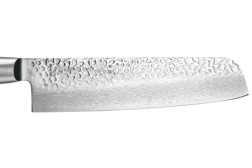 Yaxell ZEN japansk nakiri-kniv 16,5 cm 37-lags damaskusblad