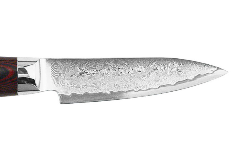 Yaxell SUPERGOU japansk urtekniv 10 cm 161 lag damaskusblad