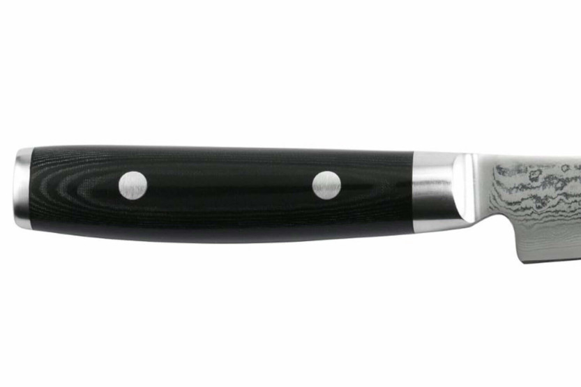 Japanese boning knife Yaxell RAN 15cm blade damask 69 layers
