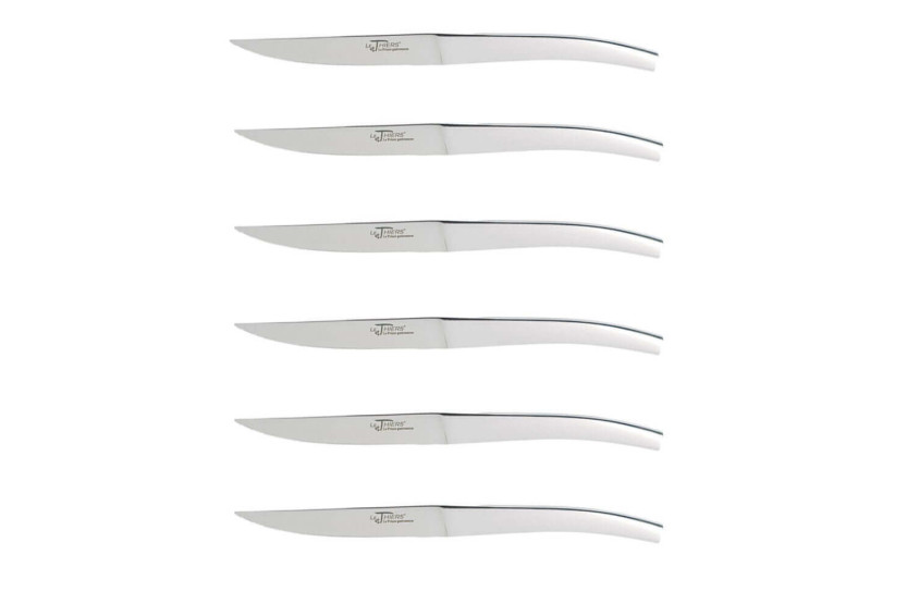 Set of 6 Thiers Au Nain table knives , all stainless steel