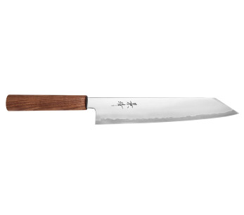 Cuchillo kiritsuke artesanal japonés Kagekiyo Tedukuri 24cm
