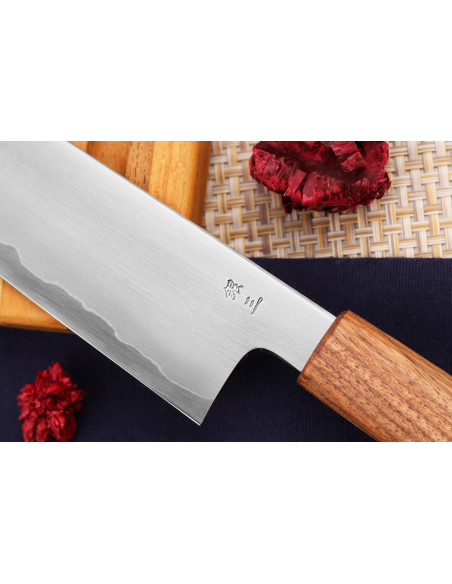 Kiritsuke kniv Japanskt hantverk Kagekiyo Tedukuri 24cm