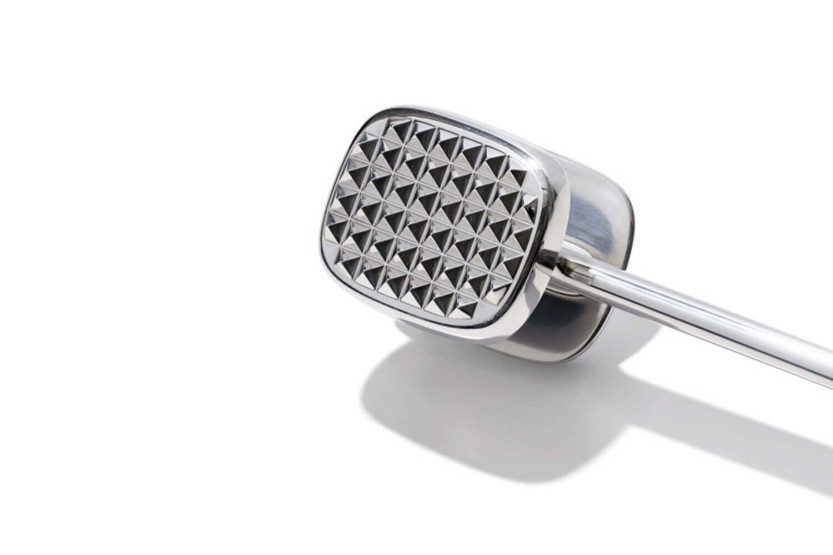 Oxo meat tenderizer with non-slip handle