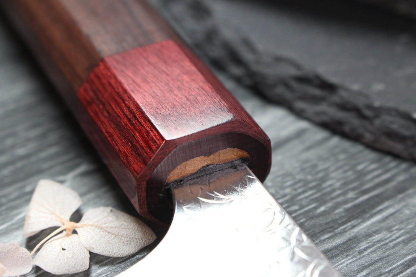 Faca bunka japonesa Yoshimi Kato SG2 Tsuchime 17cm feita à mão