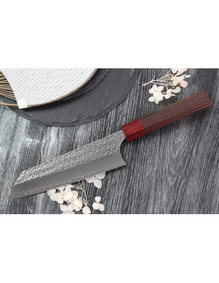 Yoshimi Kato SG2 Tsuchime 17cm handgjord japansk bunkakniv