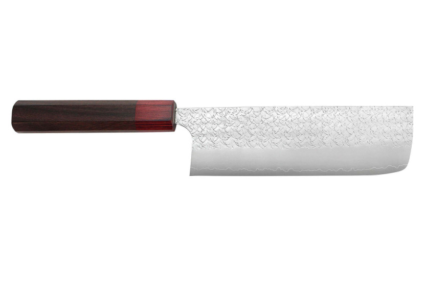 Yoshimi Kato SG2 Tsuchime 16cm handgemaakt Japans nakiri mes