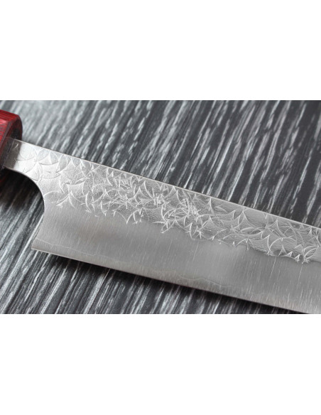Yoshimi Kato SG2 Tsuchime 14 cm, coltello universale giapponese fatto a mano