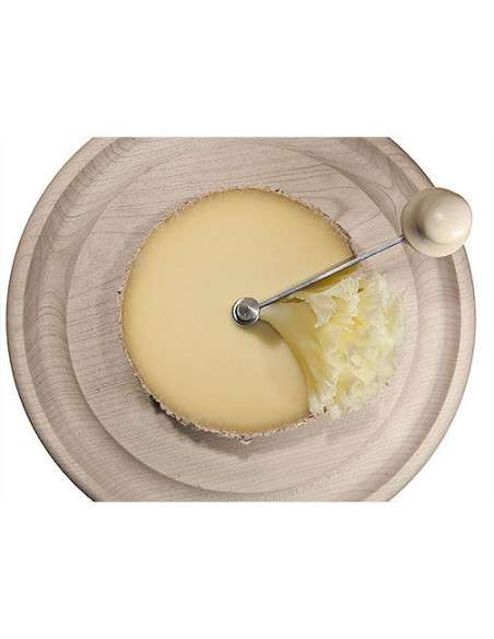 Alkuperäinen juusto Girolle®, jossa on ruostumattomasta teräksestä valmistettu kahva