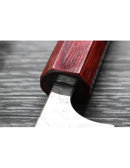 Yoshimi Kato SG2 Tsuchime 14cm käsintehty japanilainen yleispuukko