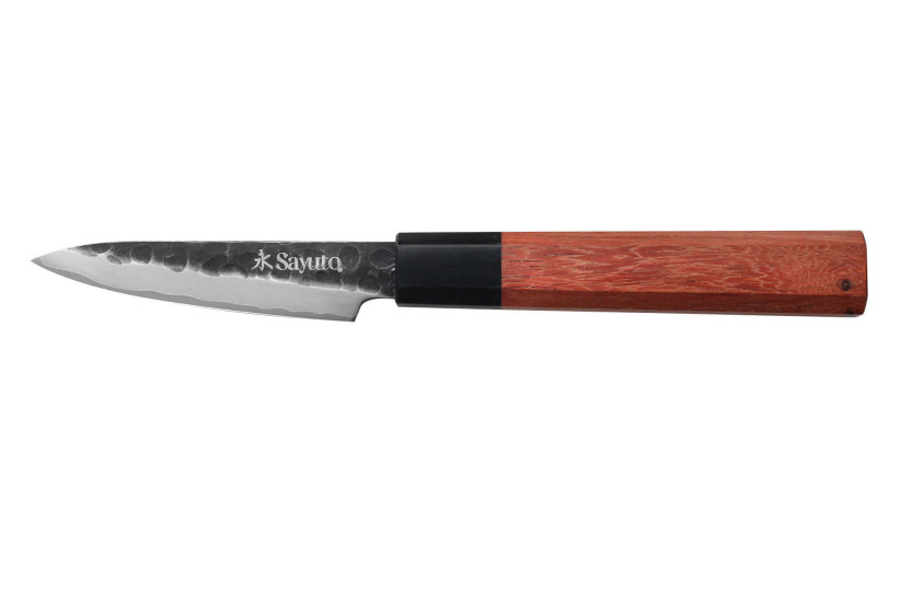 Sayuto Sequoia San Mai hamrad skalkniv 9cm