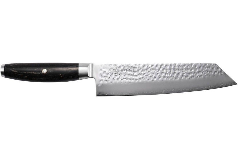 Kiritsuke veitsi japonais Yaxell Ketu tasainen 20cm manche en Pakkawood