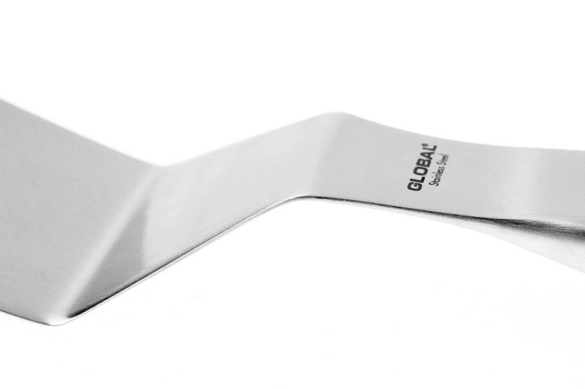 Global GS25 Espátula de cozinha angular de 15 cm