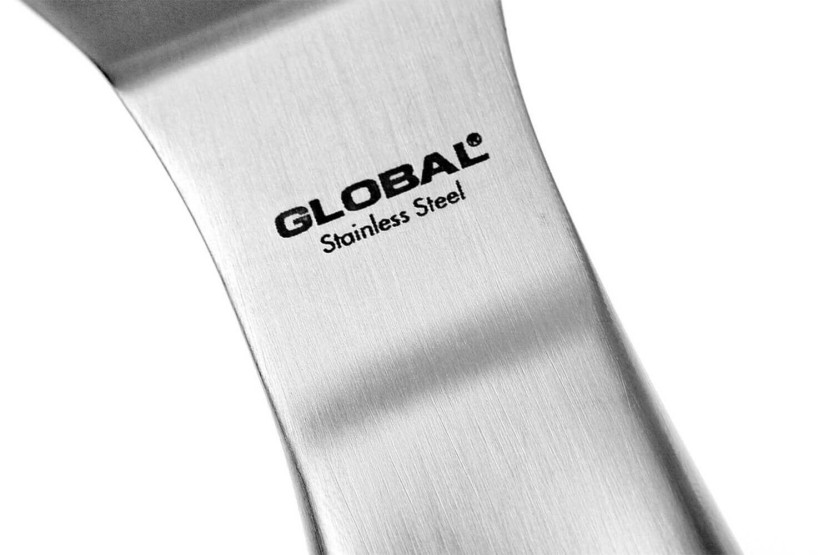 Global GS25 Espátula de cozinha angular de 15 cm