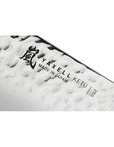 Yaxell Ketu Japans uitbeenmes 15cm gebogen lemmet Pakkawood handvat
