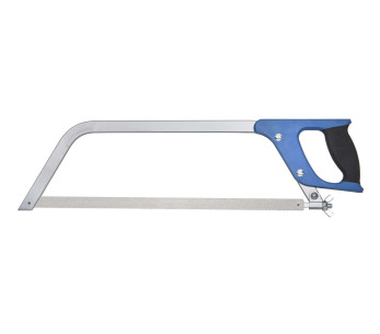 Serra para talhantes com lâmina de carbono 45cm cabo PP azul