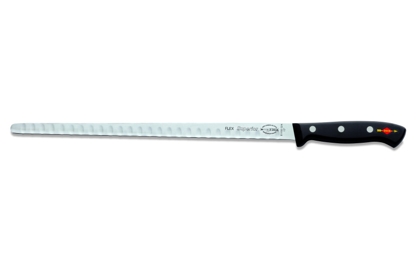 DICK SUPERIOR lohi/kinkkuveitsi 32cm joustava Granton-teräterä
