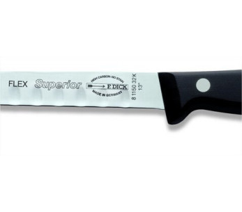 DICK SUPERIOR lakse-/skinkniv 32 cm fleksibel med granton-eggblad 2