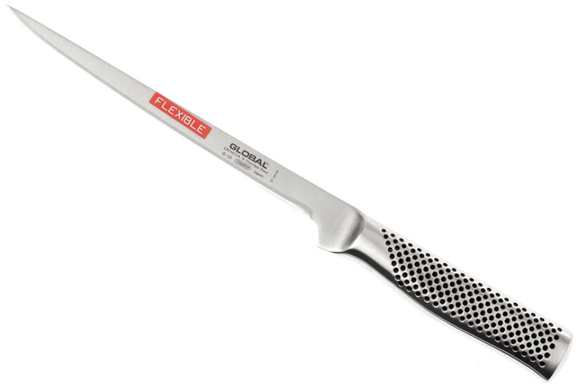 Cuchillo filetero Global G30, 21 cm de hoja