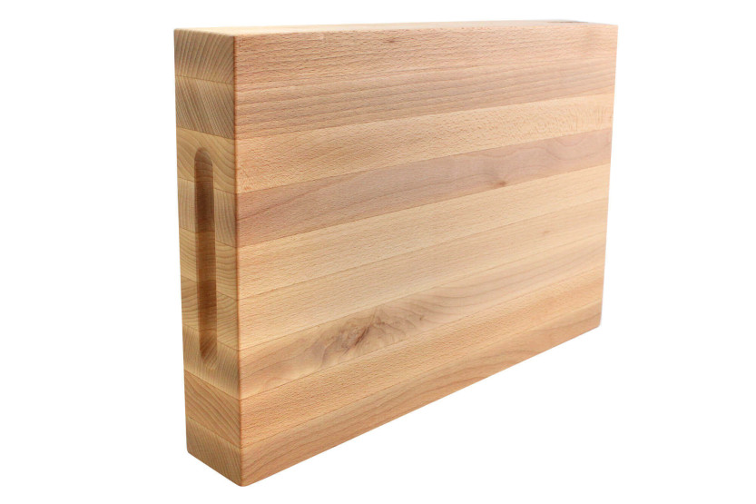Fukito Küchenblock aus FSC-zertifiziertem Buchenholz - 45 x 30 x 6,2 cm