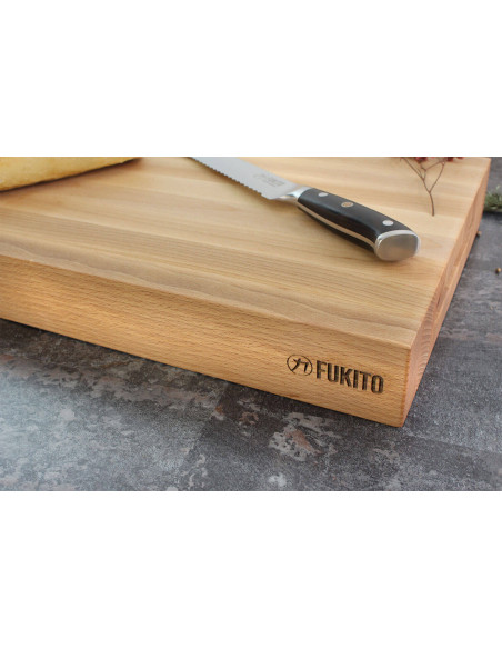 Fukito köksblock i FSC-certifierat bokträ - 45 x 30 x 6,2 cm