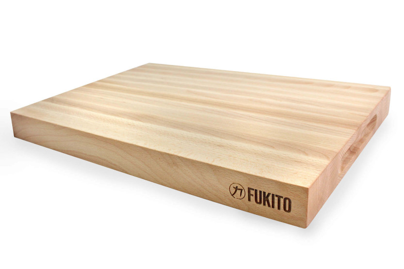 Fukito kitchen block in FSC-certified beech wood - 45 x 30 x 4 cm