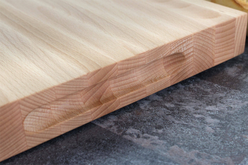 Bloque de cocina Fukito en madera de haya certificada FSC - 45 x 30 x 4 cm