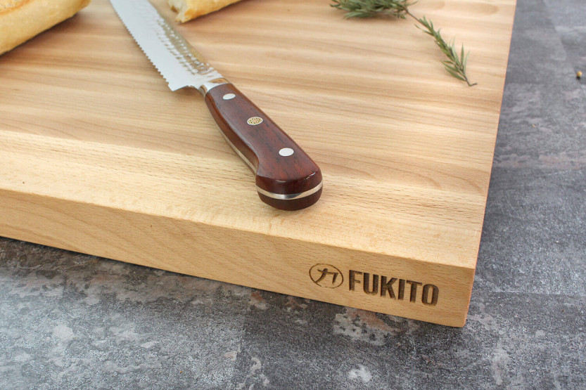 Fukito kitchen block in FSC-certified beech wood - 45 x 30 x 4 cm