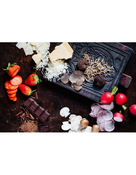 Microplane Master 2-in-1 truffelrasp met walnotenhouten handvat