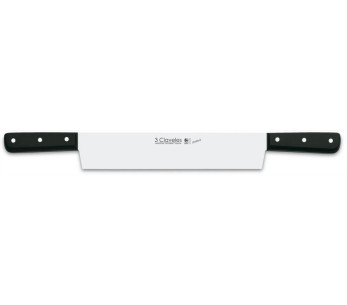 cuchillo para queso 2 mangos pro 3 Claveles 30cm hoja