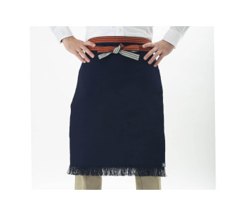 Anything Maekake Delantal de cocina japonés azul marino