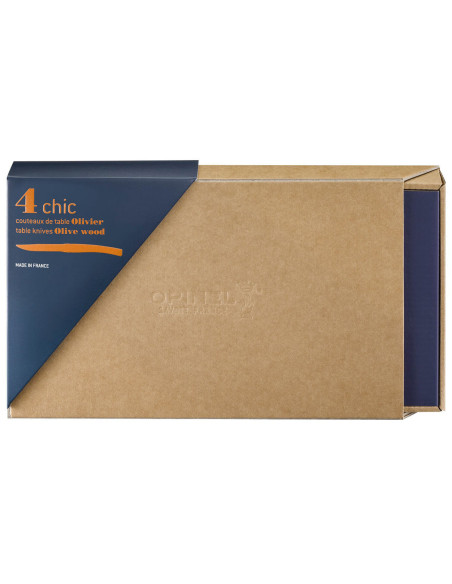 4 kpl Opinel Table Chic veitset 10cm terä Sandvik teräs