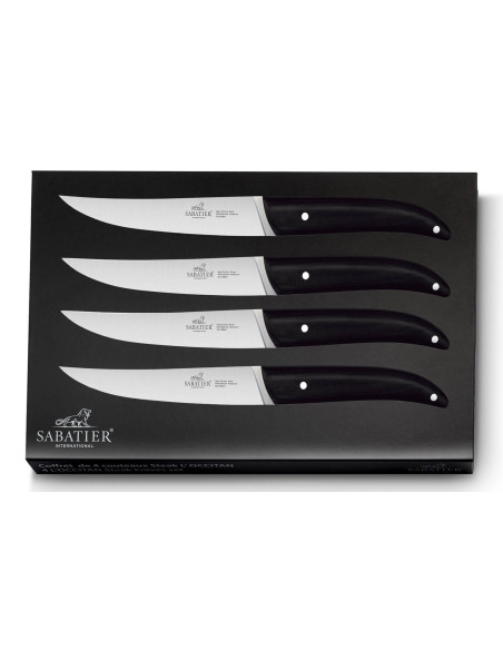 Set di 4 coltelli da bistecca Sabatier International L'Occitan, lama in acciaio inox