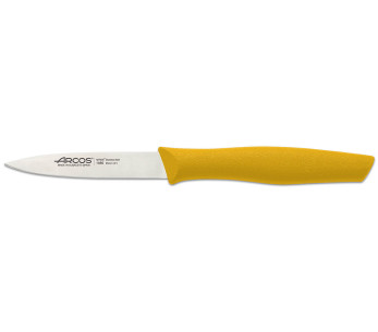 Cuchillo de pelar Arcos Nova 8,5cm mango amarillo